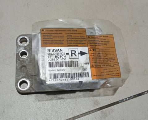 98820BN902 Блок управления AIRBAG для Nissan Almera II (с 2000 по 2006)
