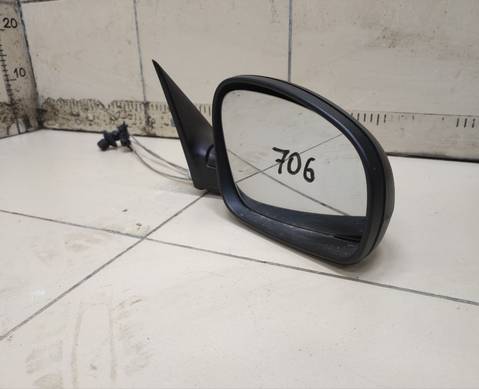 5J1857502AT Зеркало заднего вида боковое правое механическое для Skoda Fabia II (с 2006 по 2014)