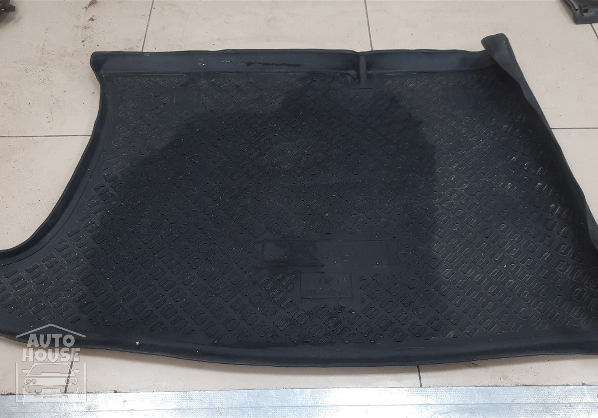 Коврик багажника резиновый Хетчбэк для Kia Rio III (с 2011 по 2017)