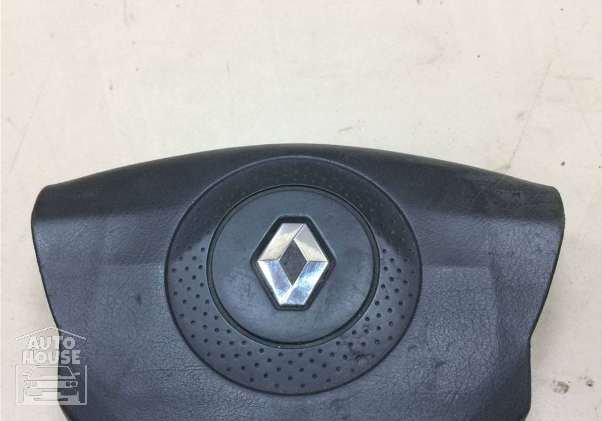 Крышка подушки безопасности (в рулевое колесо) для Renault Espace IV (с 2002 по 2014)