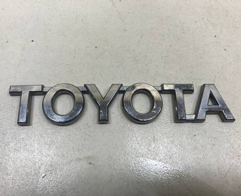 7544142090 Эмблема двери багажника темный хром для Toyota RAV4 CA40 (с 2012 по 2019)