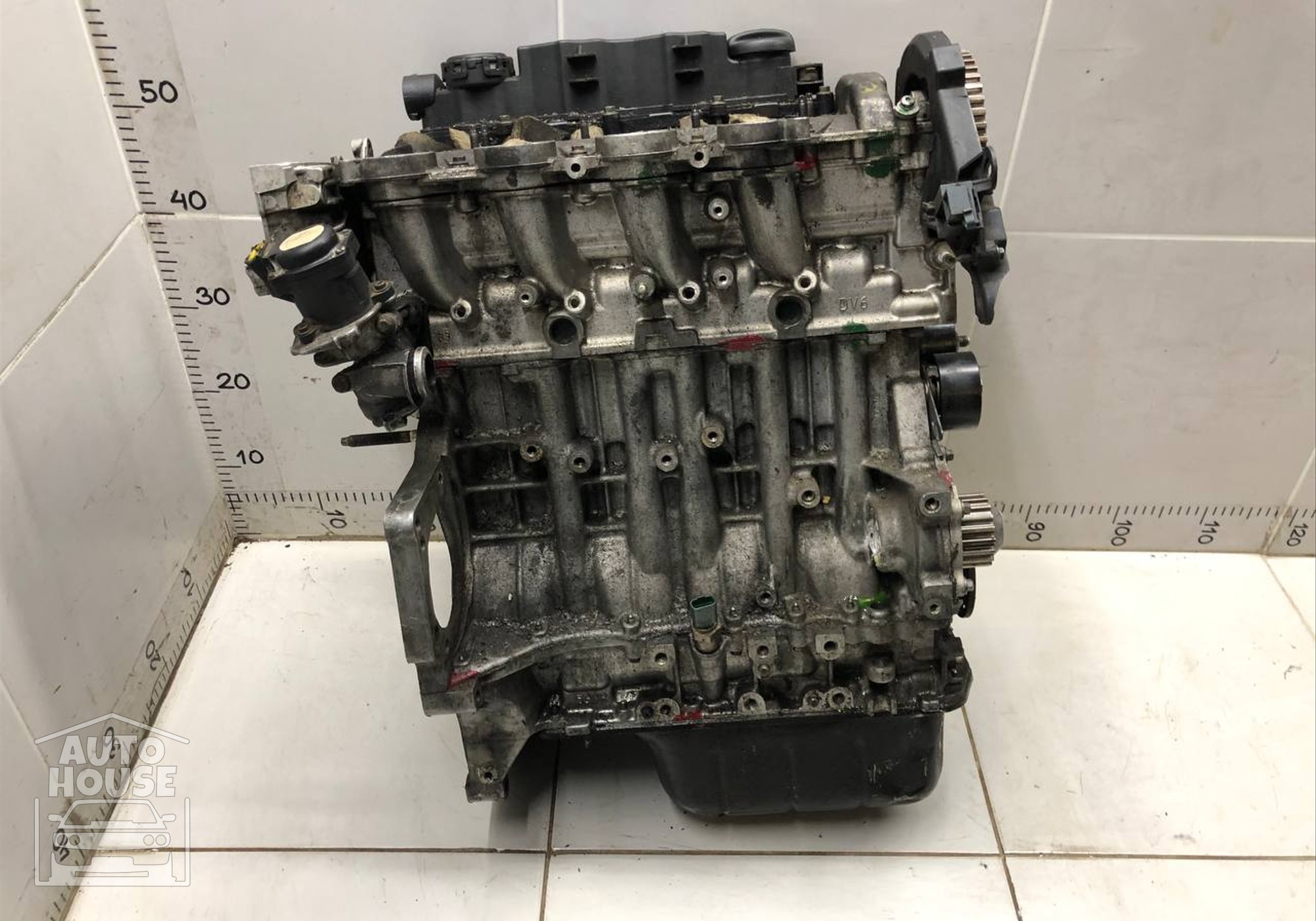 Двигатель в сборе 1.6 HDi 9HZ для Citroen C5 I (с 2000 по 2008)