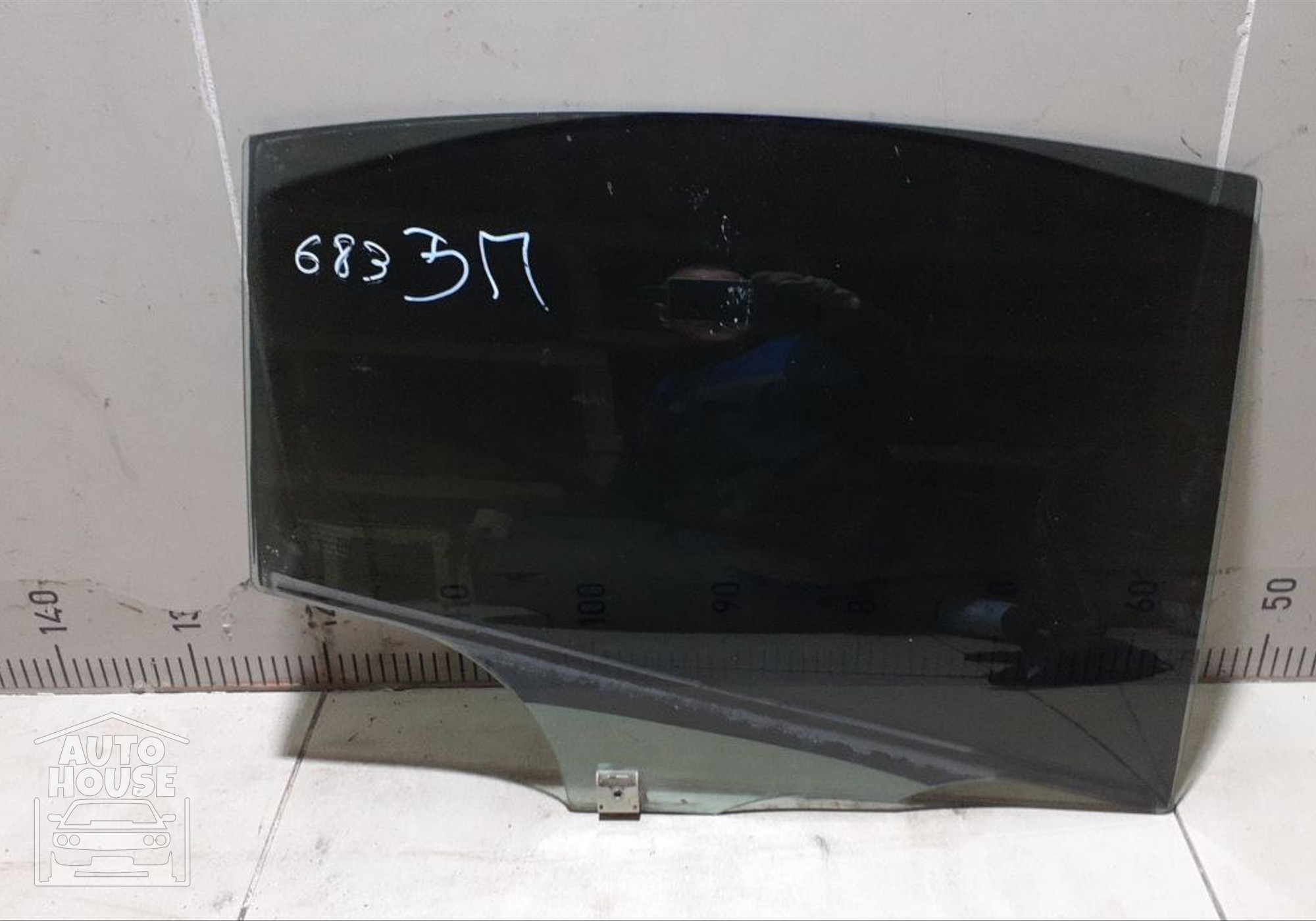 Стекло двери заднее правое для Mazda 3 I (с 2003 по 2009)