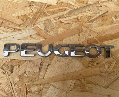 8663XT Эмблема на крышку багажника для Peugeot 206 (с 1998)