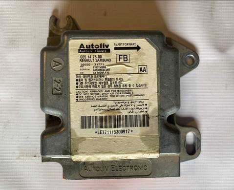 3955031771 Блок управления AIRBAG для Nissan Almera Classic (с 2006)