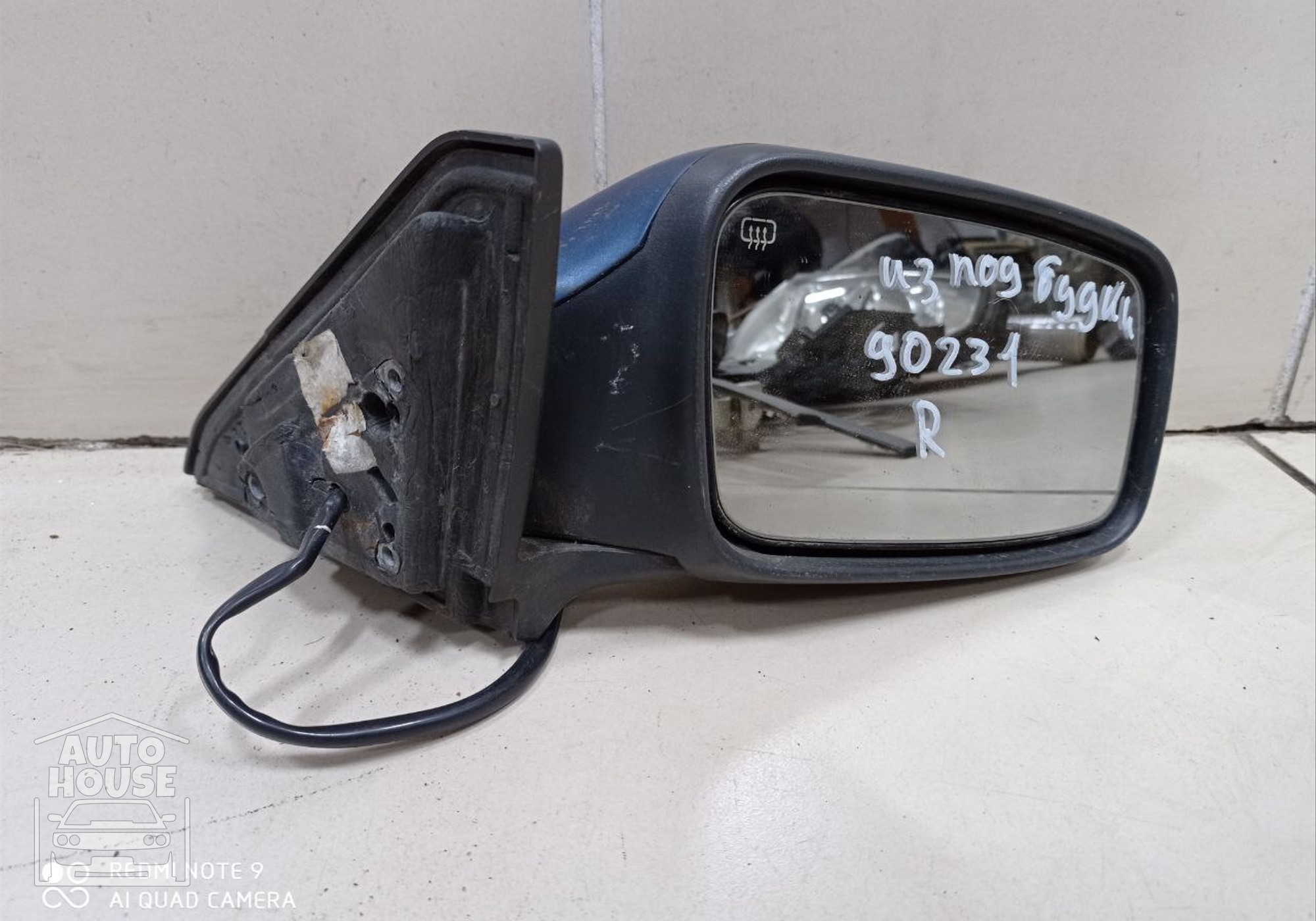 E10117373 Зеркало заднего вида боковое правое электрическое для Volvo V40 I (с 1995 по 2004)
