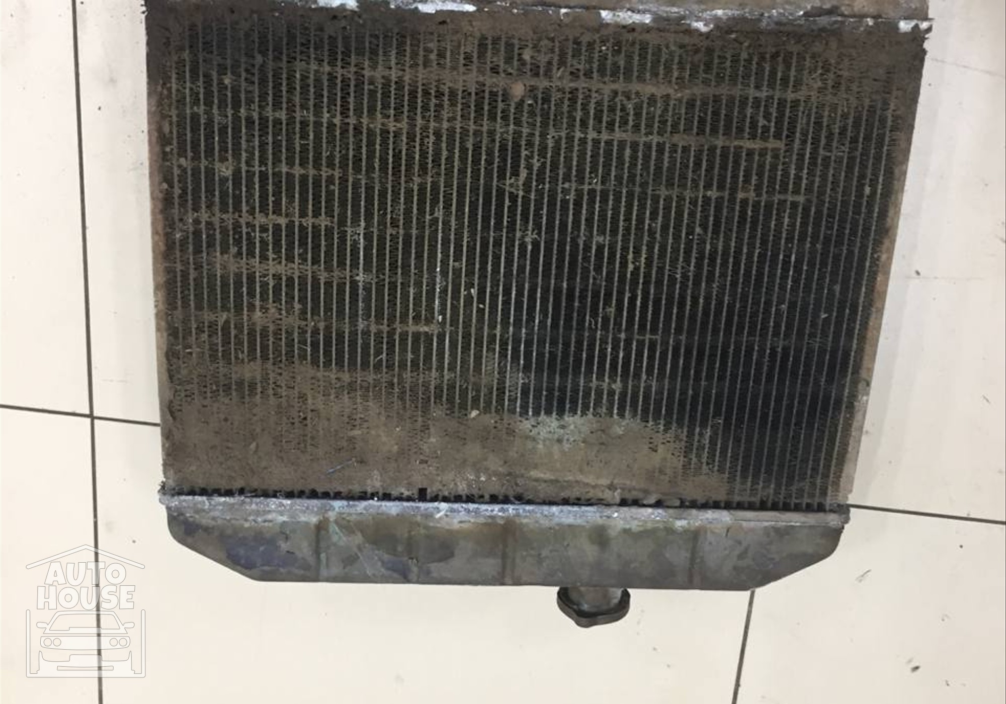 Радиатор системы охлаждения 2-х рядный медный для УАЗ 452