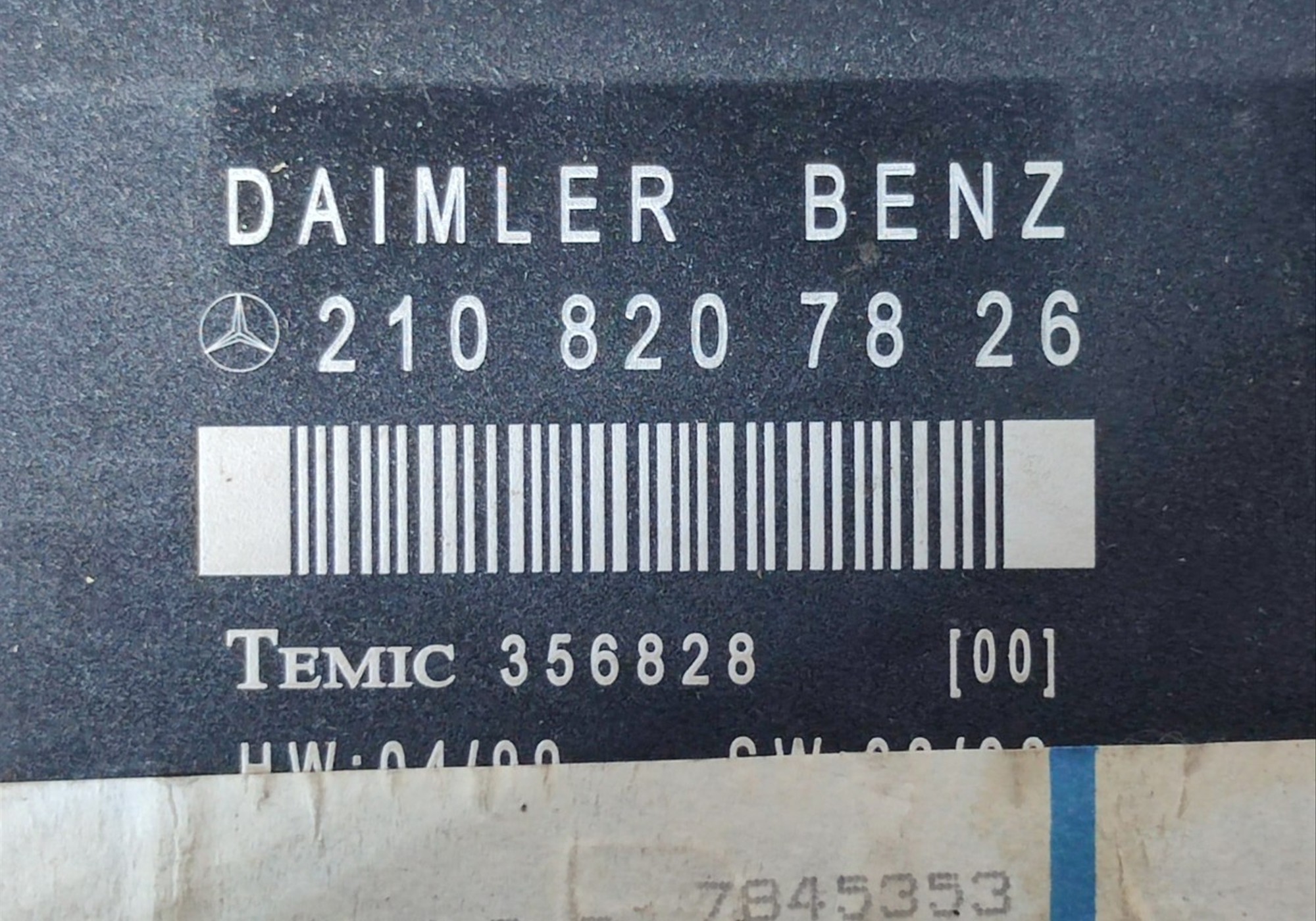 2108207826 Блок управления дверью передний правый для Mercedes-Benz CLK-class C208 (с 1997 по 2002)