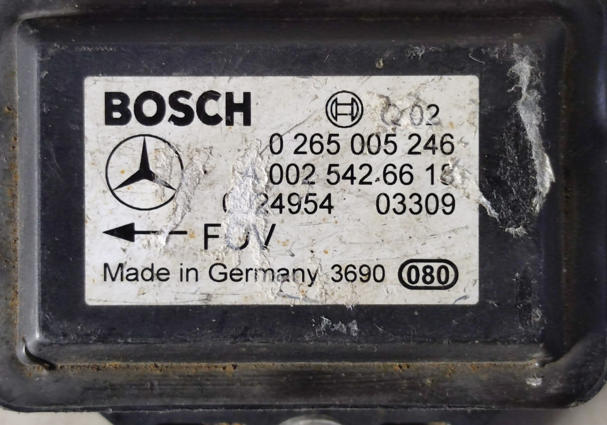 0265005246 Датчик ускорения для Mercedes-Benz Sprinter