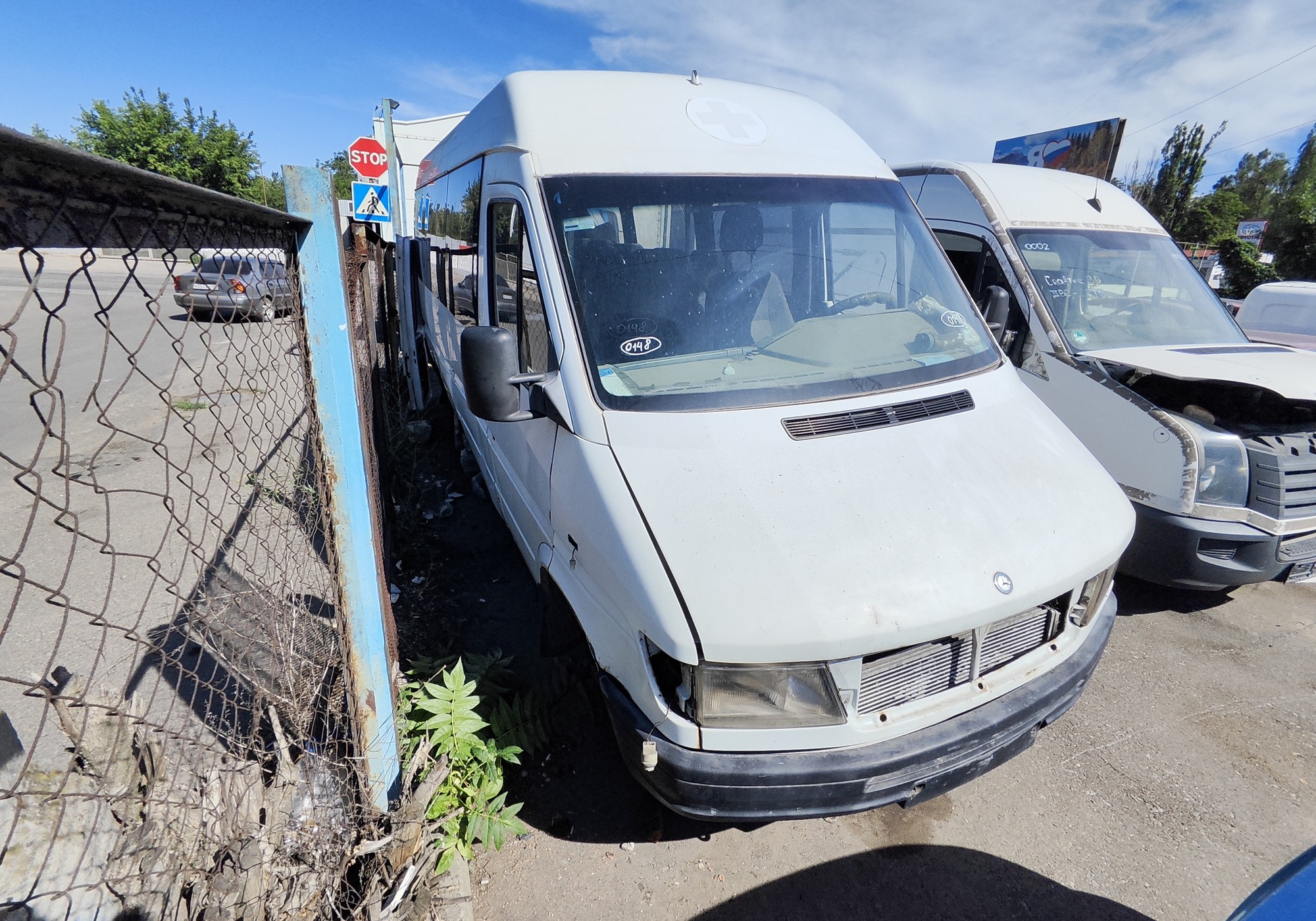 Mercedes-Benz Sprinter 903 в разборе