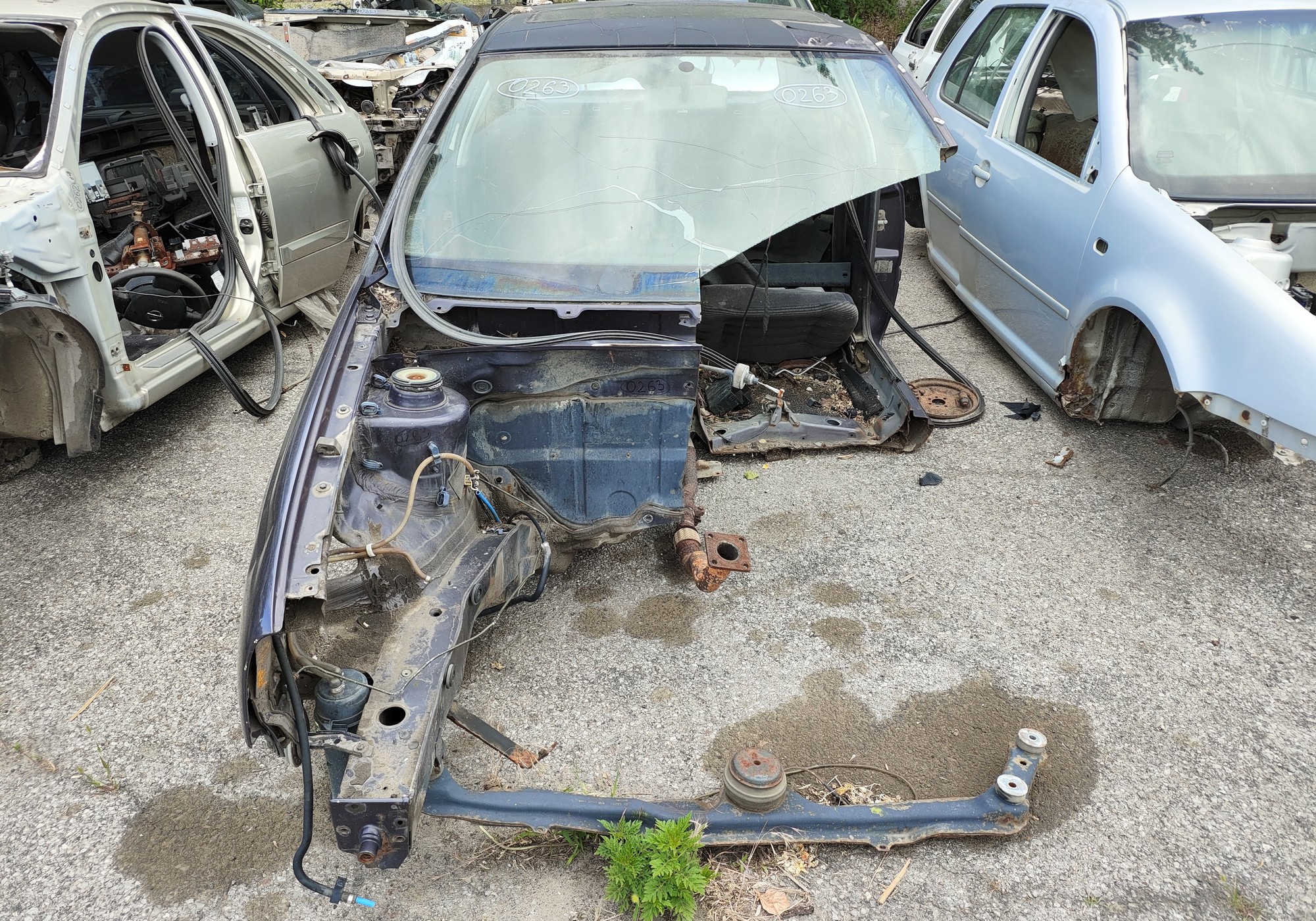Volkswagen Golf III в разборе