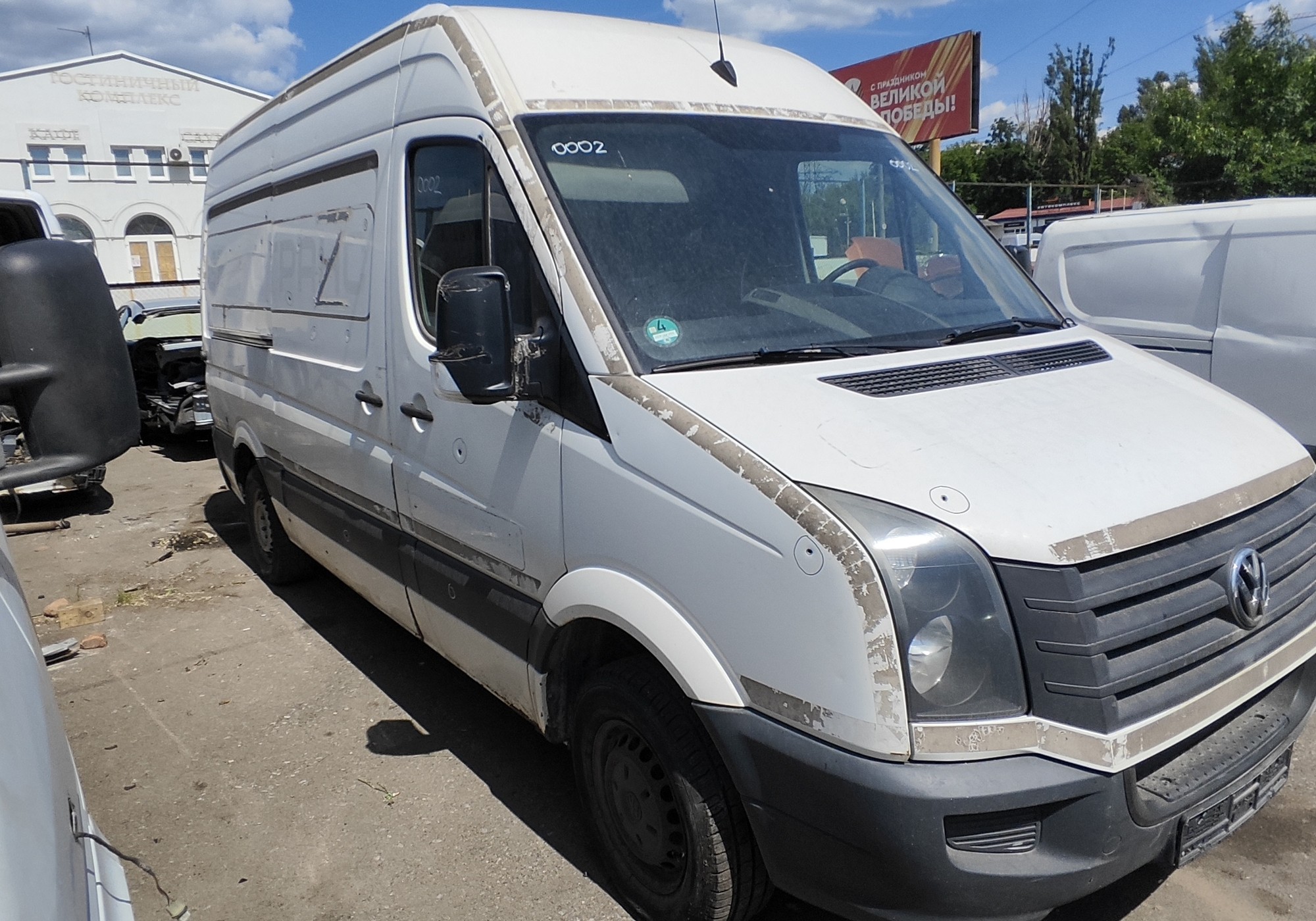 Volkswagen Crafter 2012 г. в разборе
