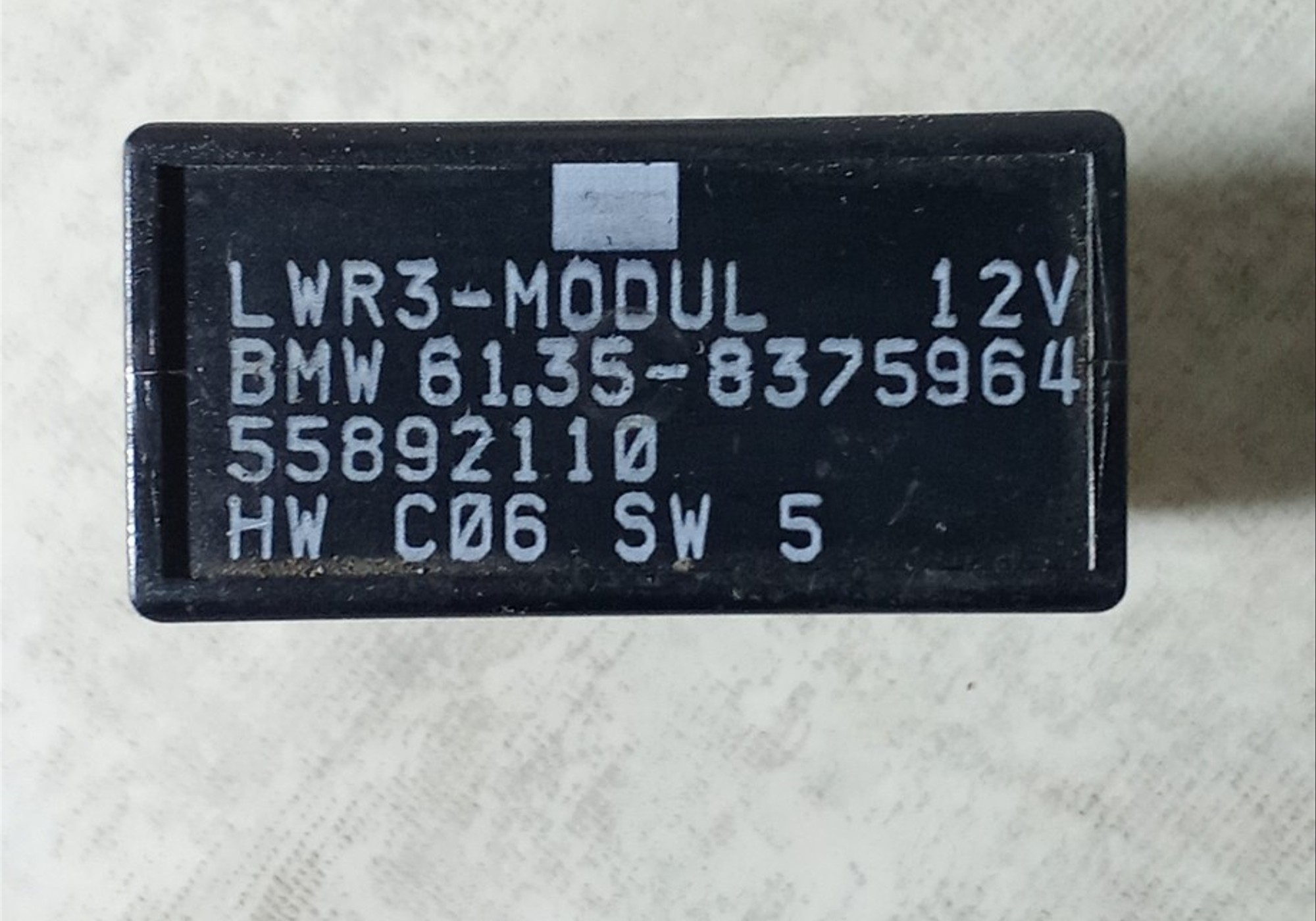 61358375964 Блок управления корректором фар для BMW