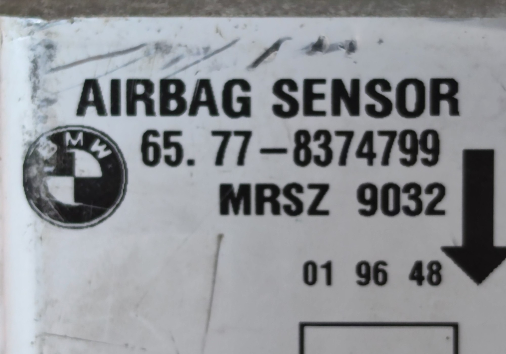 65778374799 Блок управления подушками безопасности для BMW Z3