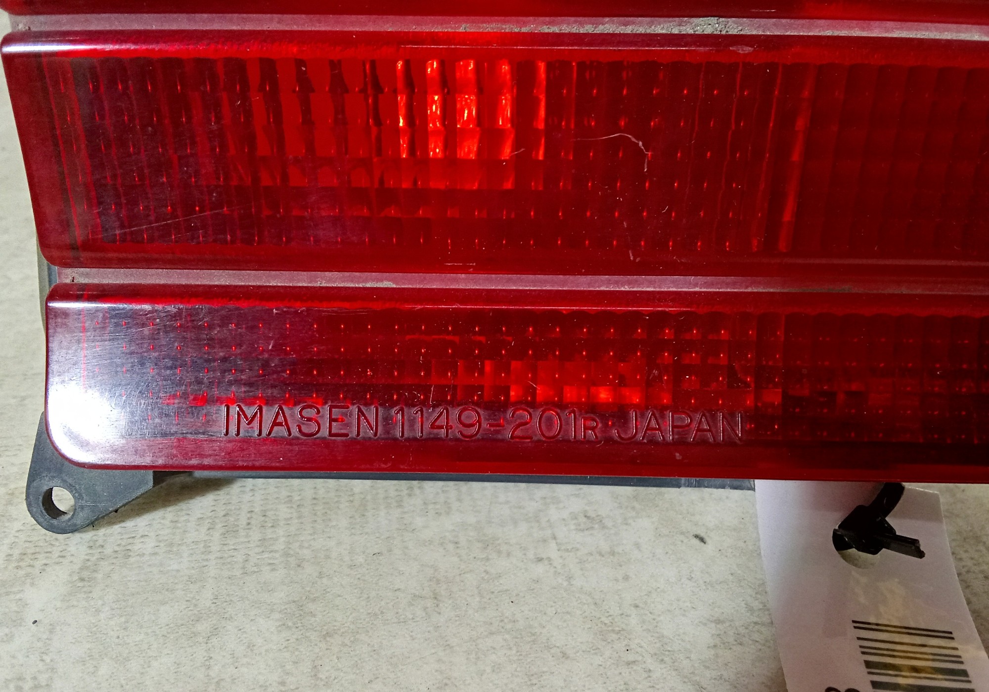 IMASEN1149201R Задний противотуманный фонарь правый для Mitsubishi Galant VI (с 1987 по 1992)