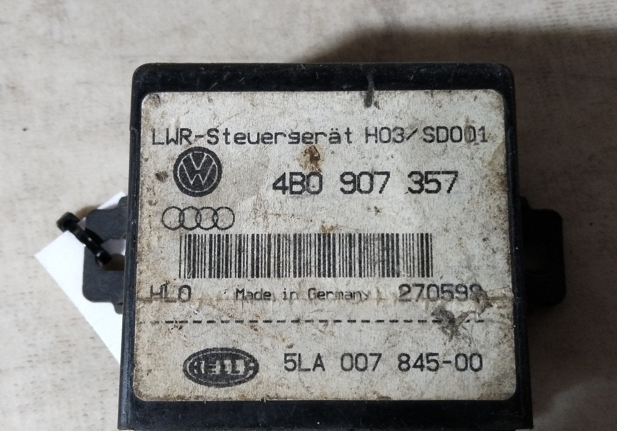 4B0907357 Блок корректора фар для Audi S8