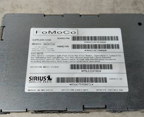 9H4218C963AA Блок управления радио для Land Rover Range Rover