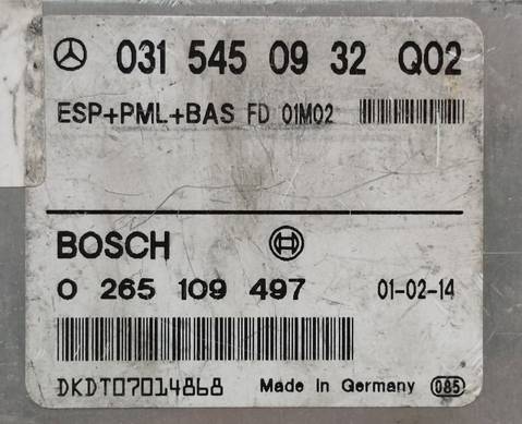 0315450932 Блок управления ESP для Mercedes-Benz