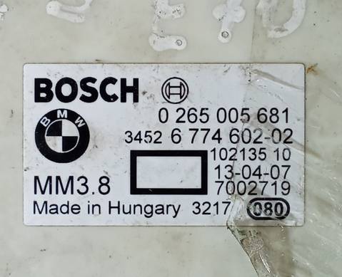 677460202 Датчик ускорения для BMW 5 E60/E61 (с 2004 по 2010)