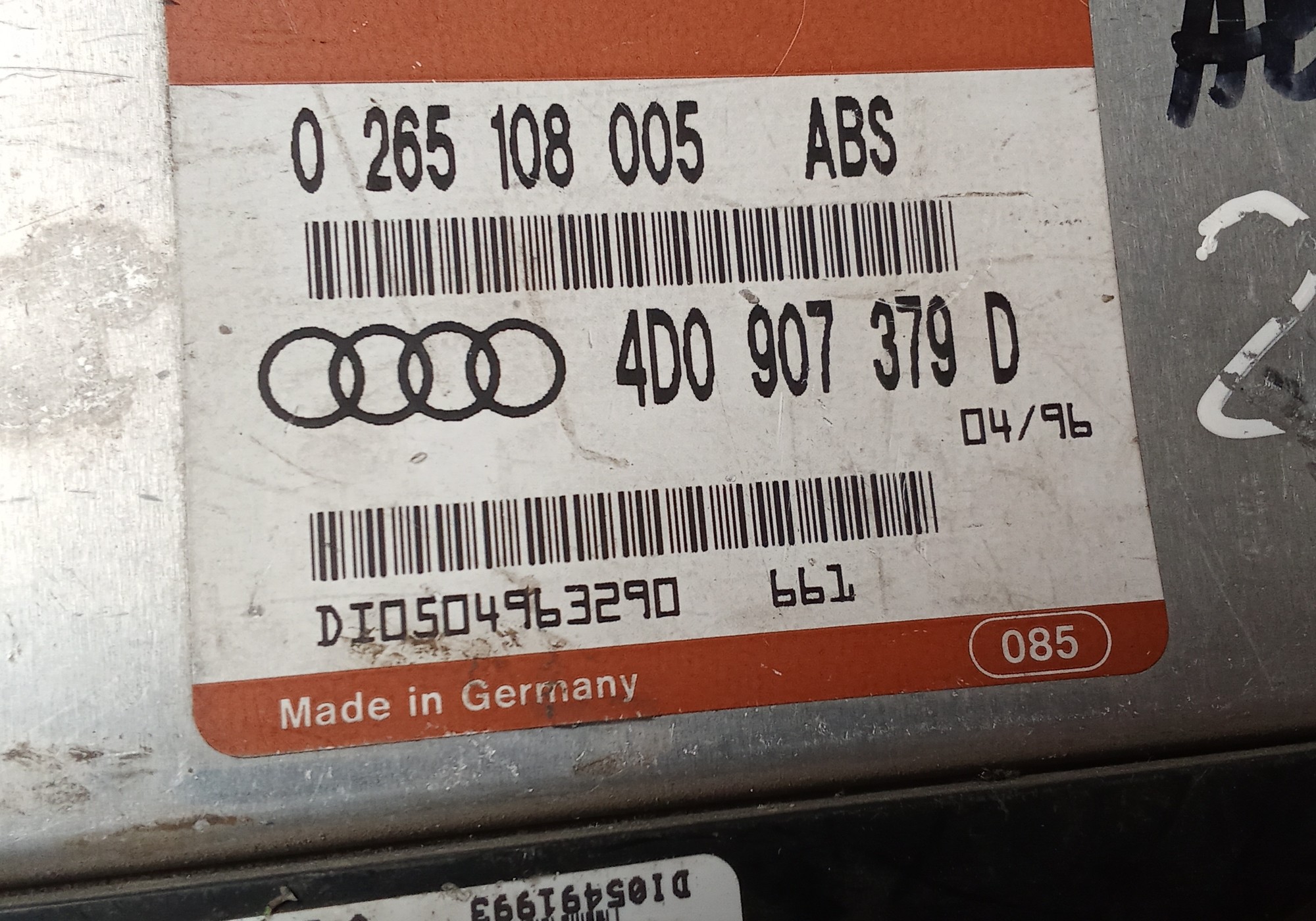 4D0907379D Блок управления ABS для Audi