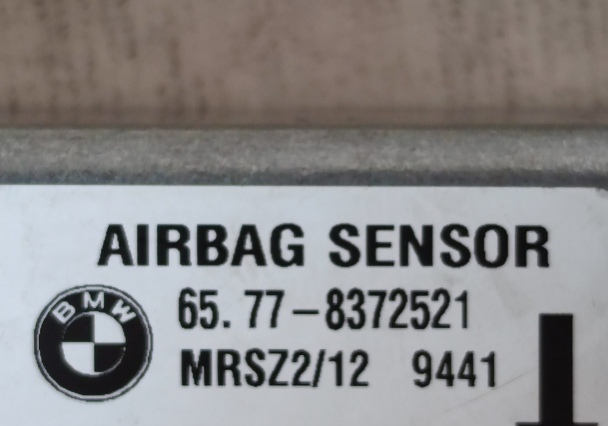 65778372521 Блок управления подушками безопасности для BMW 3 E46 (с 1998 по 2006)