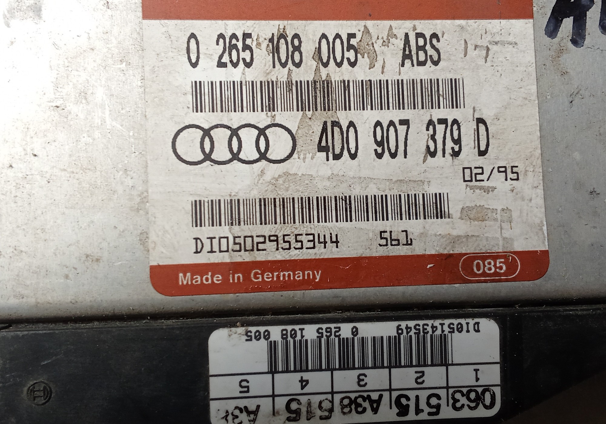 4D0907379D Блок управления ABS для Audi A6