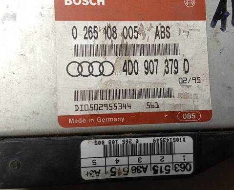 4D0907379D Блок управления ABS для Audi A4