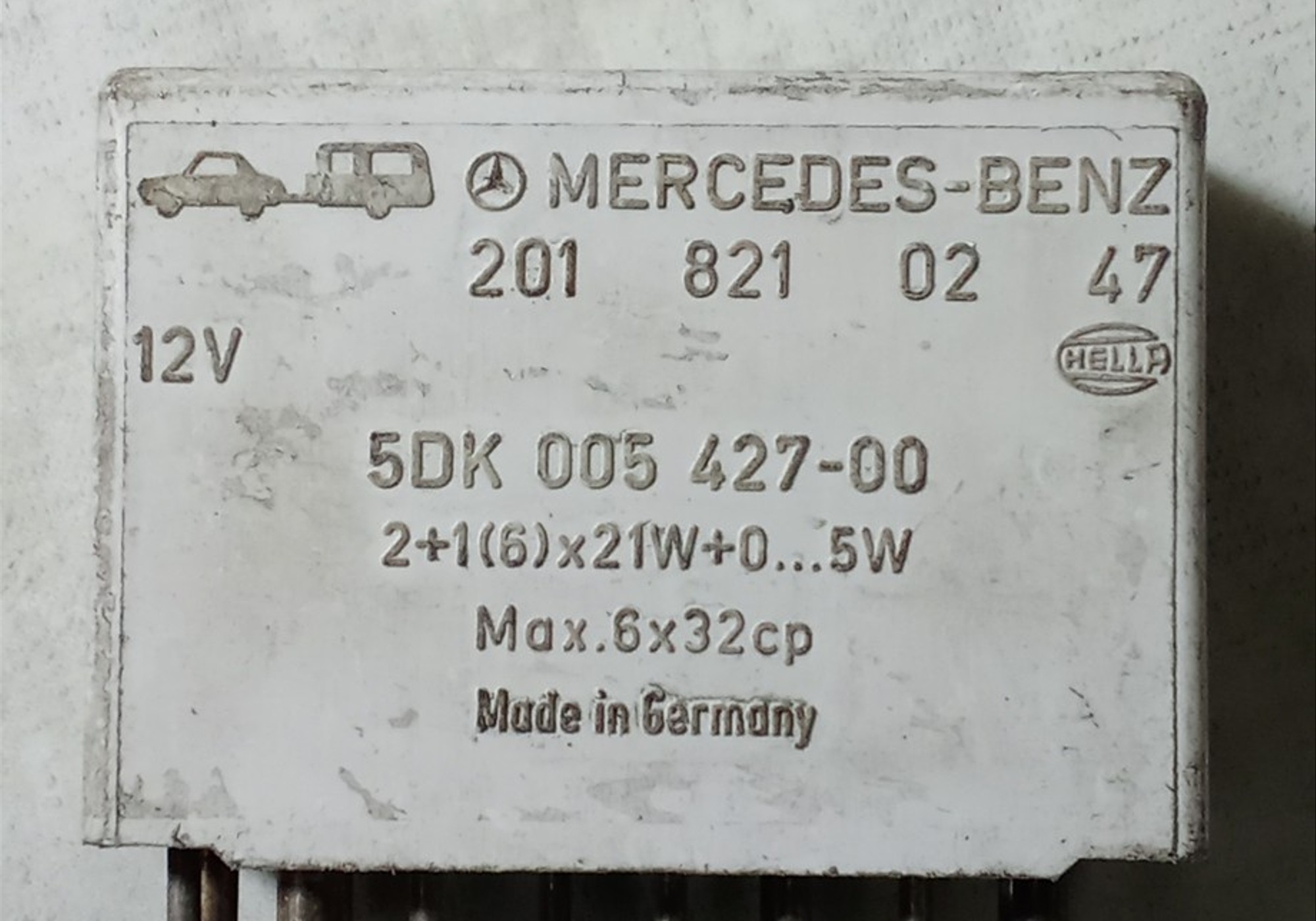 2018210247 Реле поворотов для Mercedes-Benz 190