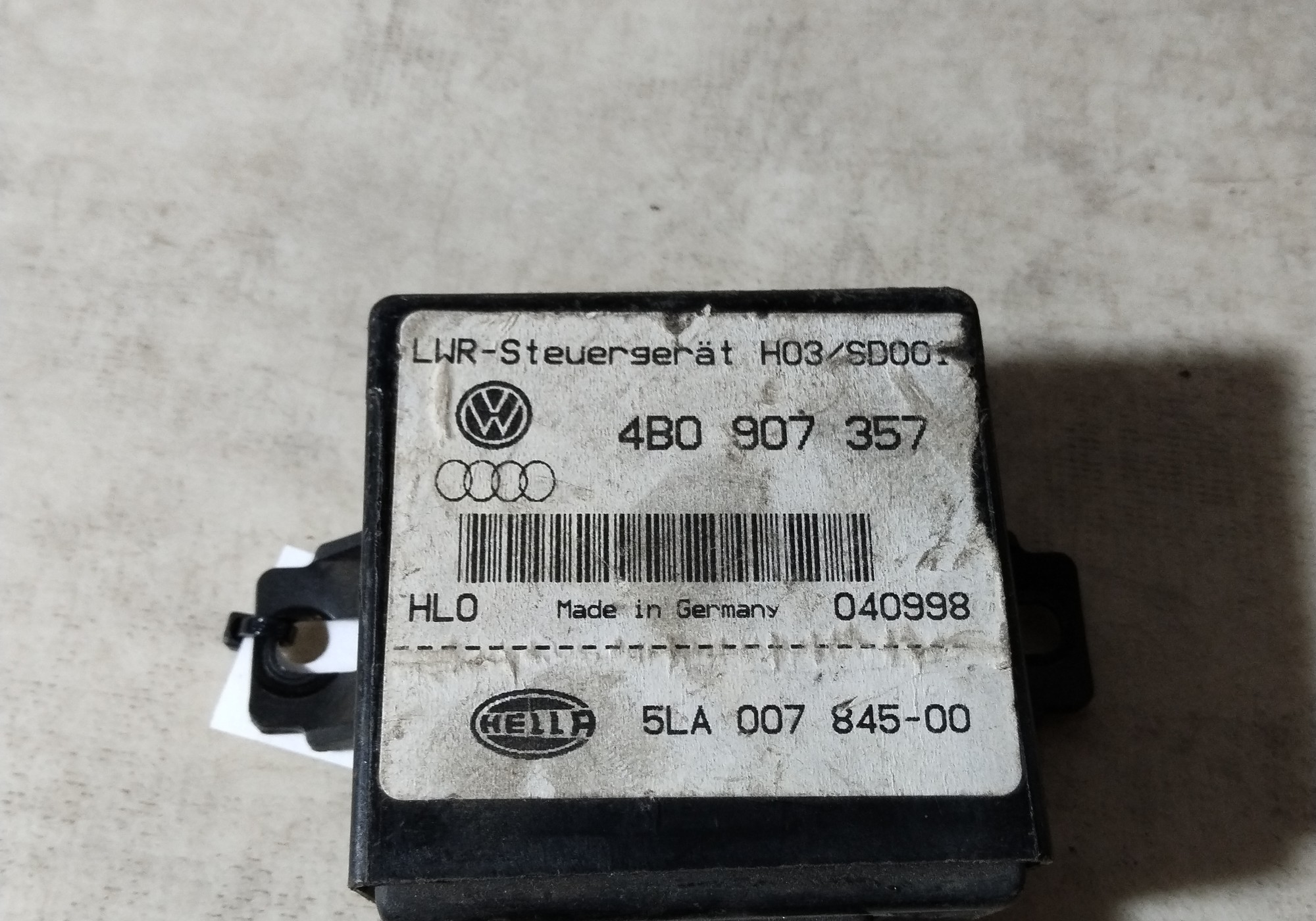 4B0907357 Блок управления светом для Audi TT