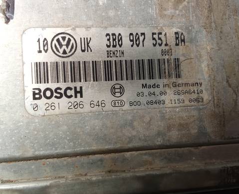 3B0907551BA Блок управления двигателем для Audi