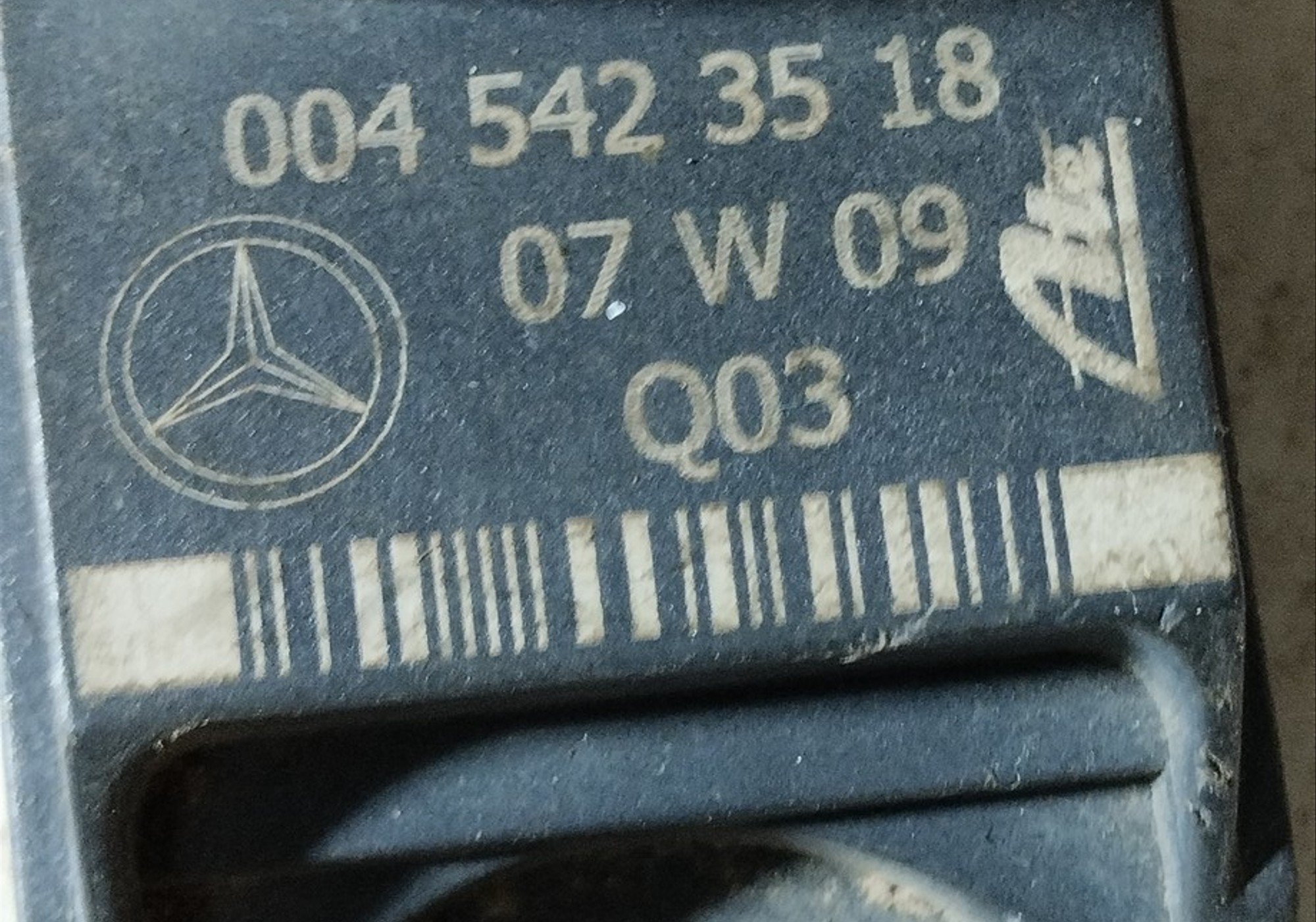 0045423518 Датчик ускорения для Mercedes-Benz GL-class X164 (с 2006 по 2012)