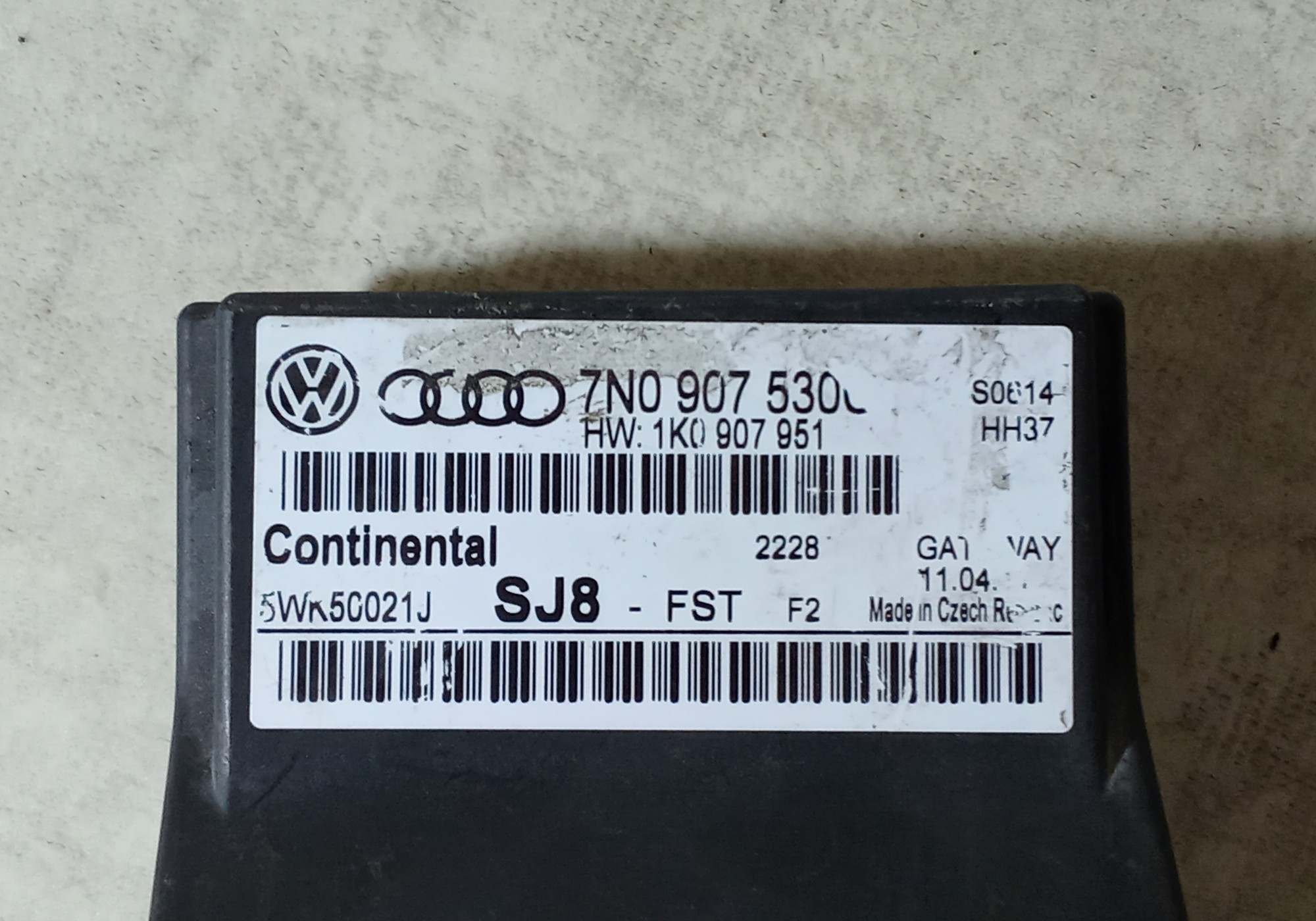 7N0907530C Блок комфорта для Volkswagen Scirocco