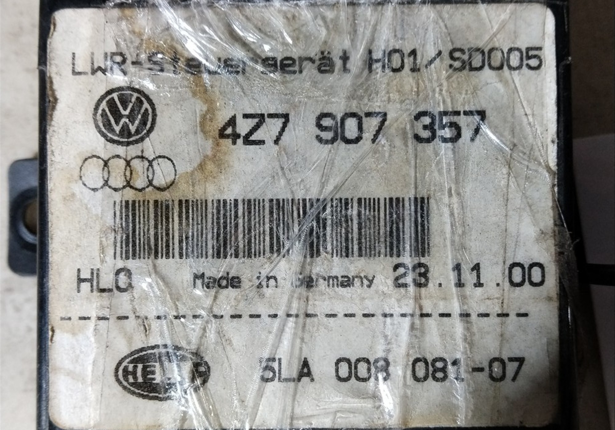4Z7907357 Блок управления светом для Skoda Superb I (с 2001 по 2008)