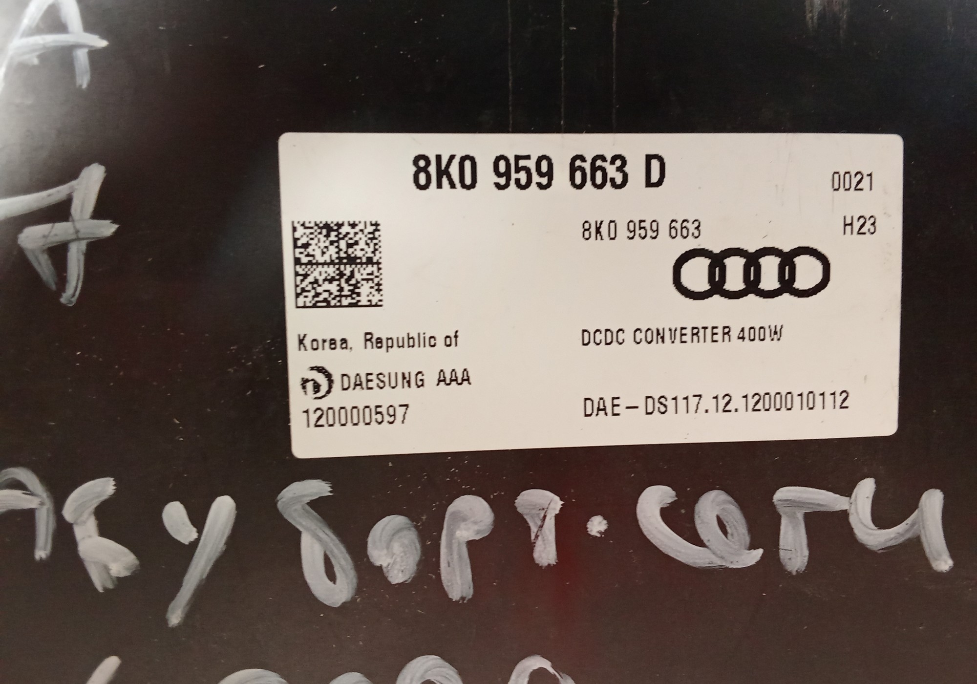 8K0959663D Блок стабилизации напряжения для Audi A1