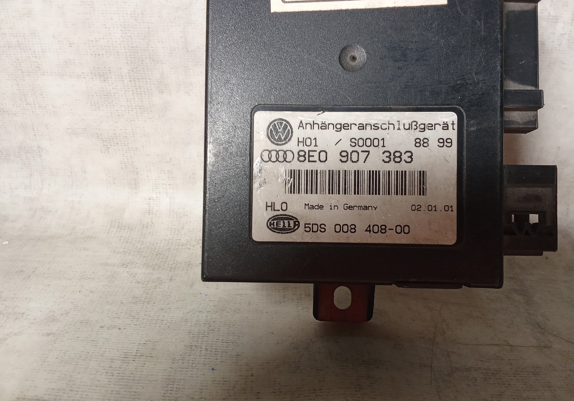 8E0907383 Блок управления фаркопом для Volkswagen Touareg
