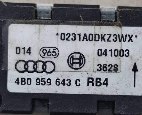 4B0959643C Датчик удара для Audi A8