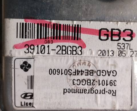 391012BGB3 Блок управления двигателем для Kia