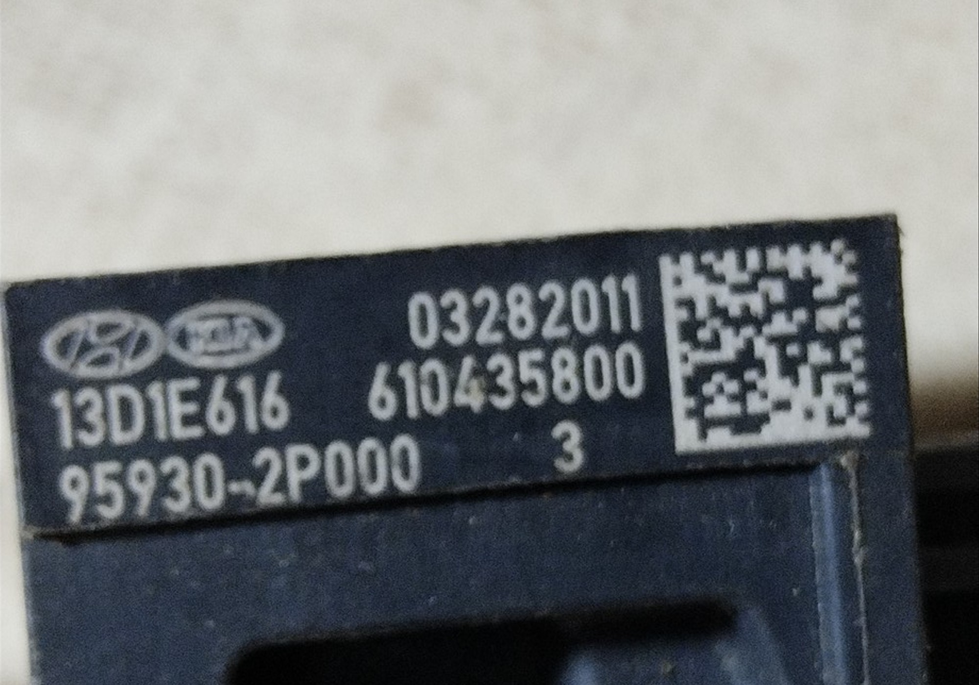 959302P000 Датчик удара для Kia Cadenza