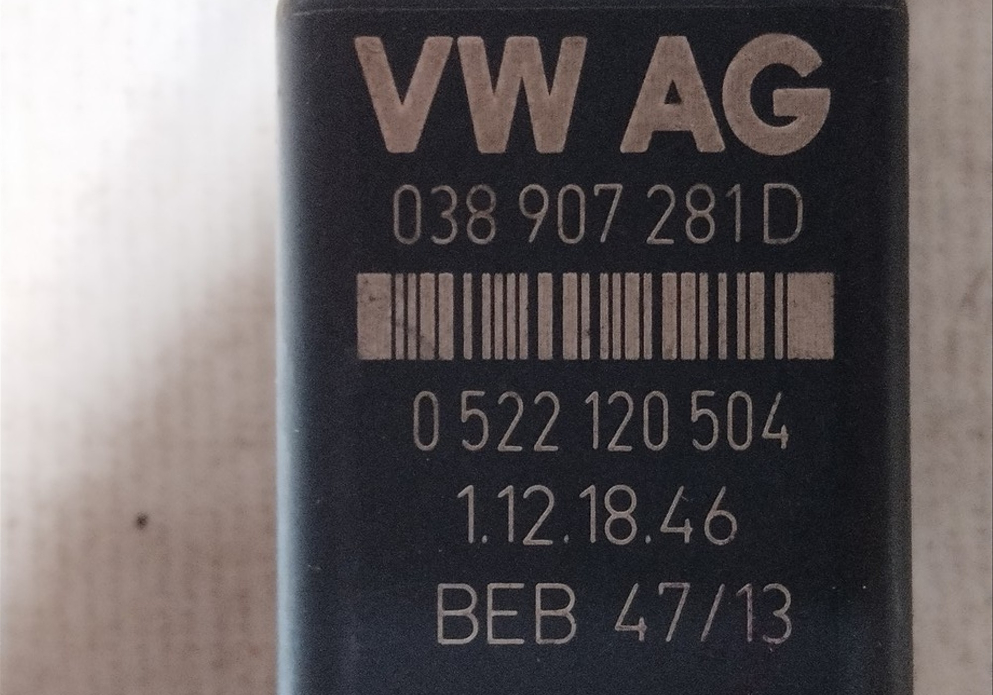 038907281D Реле свечей накала для Volkswagen Golf Plus