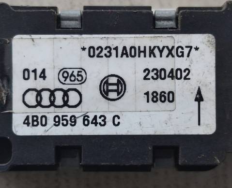 4B0959643C Датчик удара для Audi A8