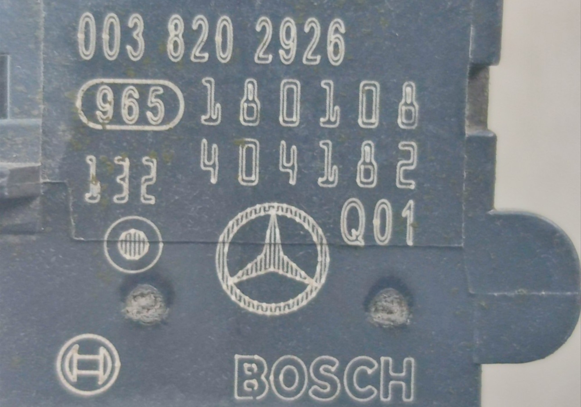 0038202926 Датчик удара для Mercedes-Benz M-class W164 (с 2005 по 2011)