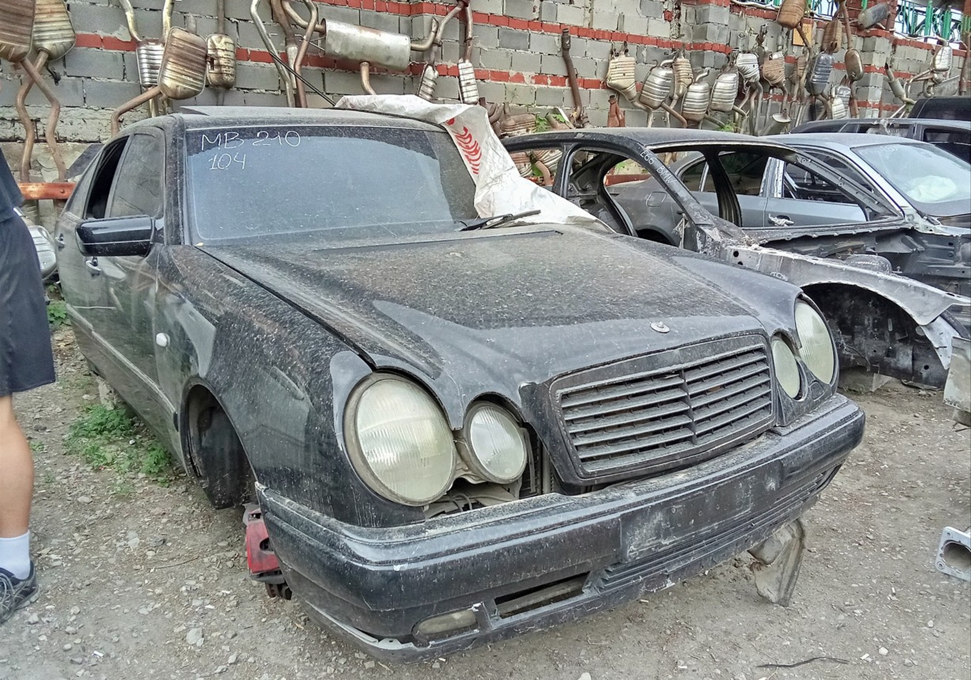 Mercedes-Benz E-class W210, S210 в разборе