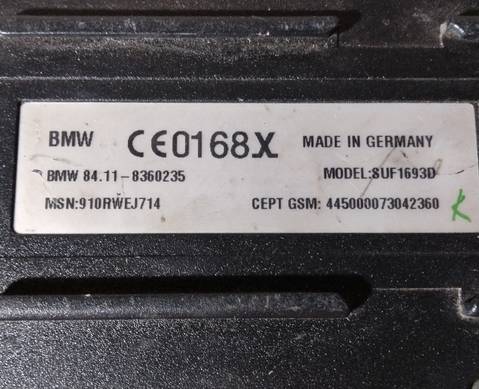 84118360235 Блок управления телефоном для BMW 5 E39 (с 1995 по 2003)