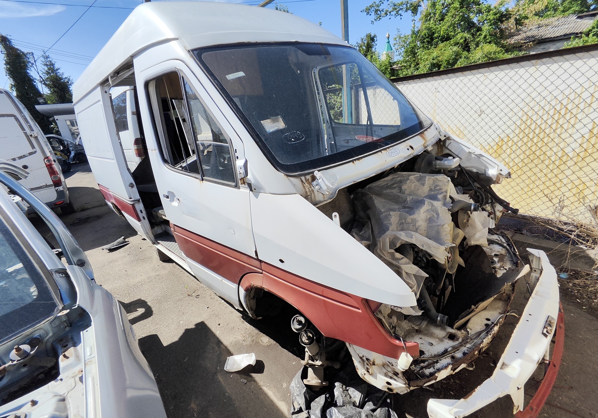 Mercedes-Benz Sprinter 903 в разборе