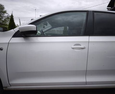 5JA831051B Дверь передняя левая белая для Skoda Rapid II (с 2020)