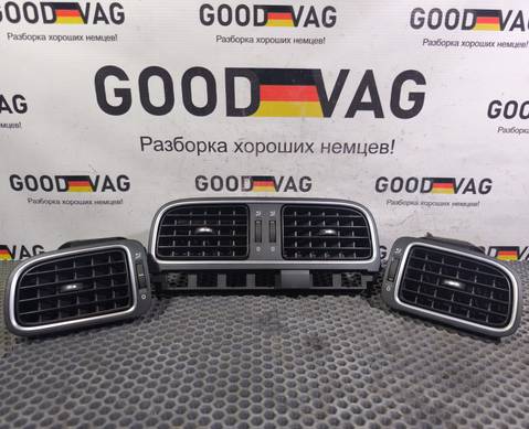 Дефлекторы воздушные комплект для Volkswagen Polo V (с 2009 по 2020)