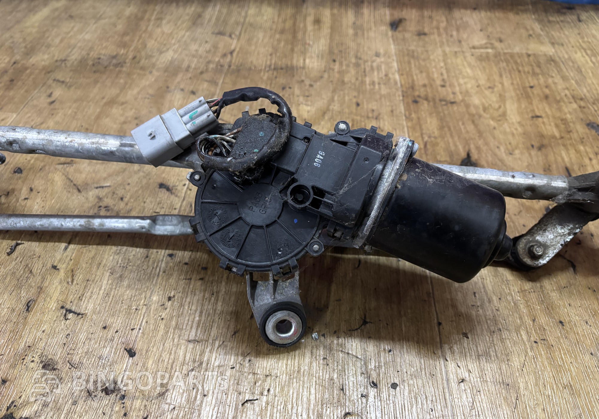 Трапеция дворников с моторчиком Шевроле Авео Т250 для Chevrolet Aveo T200/T250 (с 2005 по 2011)