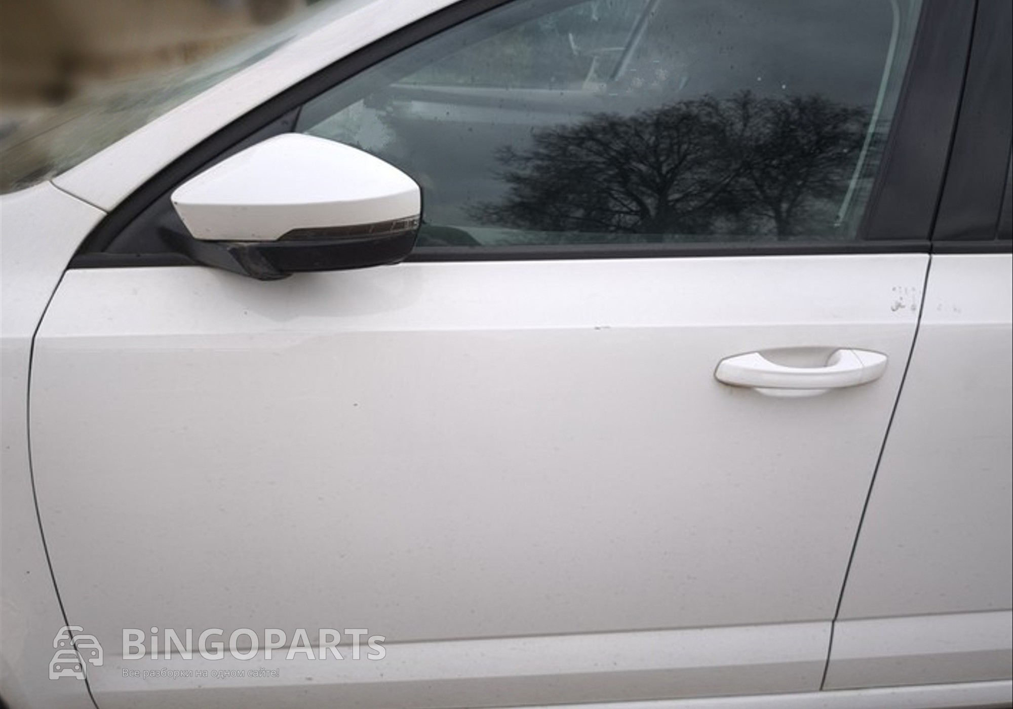 5EU831051A Дверь передняя левая белая для Skoda Octavia III (с 2012)