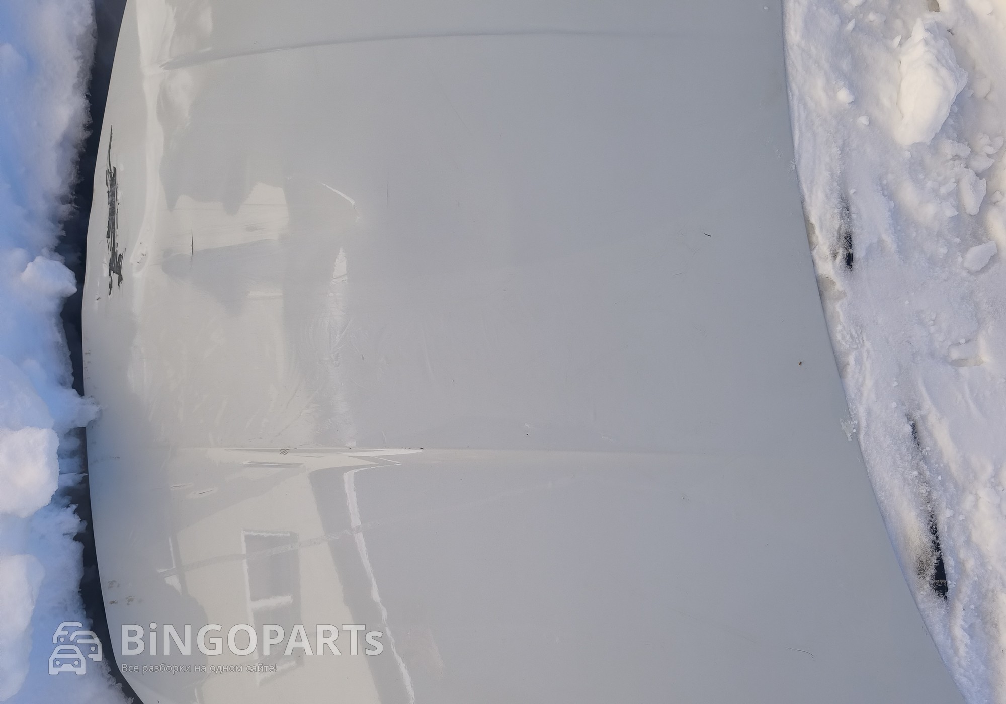 6N5823031 Капот белый для Volkswagen Polo VI (с 2017)