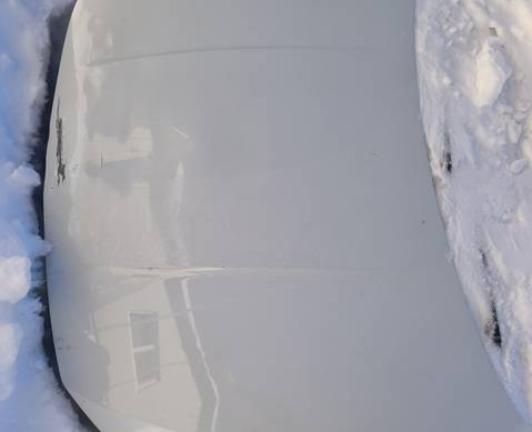 6N5823031 Капот белый для Volkswagen Polo VI (с 2017)